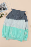 Gradient Hooded Sweatshirts for Women Long Sleeve Pullover Hoodie