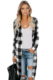 Women's Animal Print Cardigan Open Front Lightweight Long Cardigan